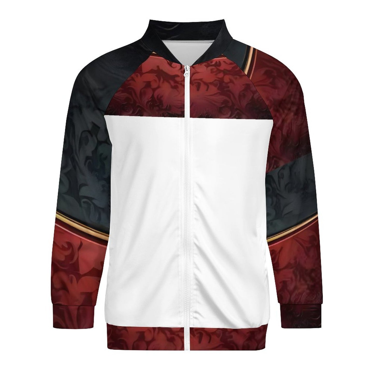 Raglan Zip-up Shirt WY10 (All-Over Printing)