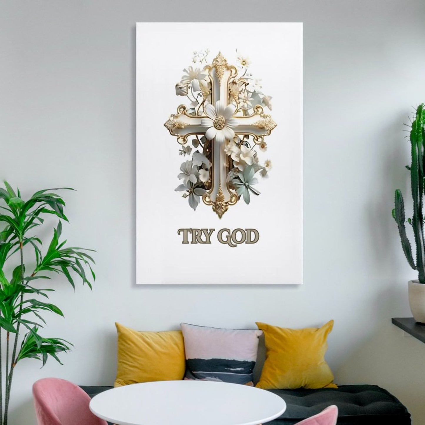 Unframed Art Prints (Vertical 2:3)-8x12 inch/12x18 inch-TRY GOD