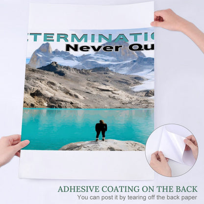 Adhesive Posters