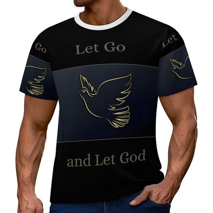 180gsm Men's Casual T-Shirt(All-Over Printing)