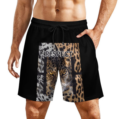 Men's Beach Shorts with 4 Pockets