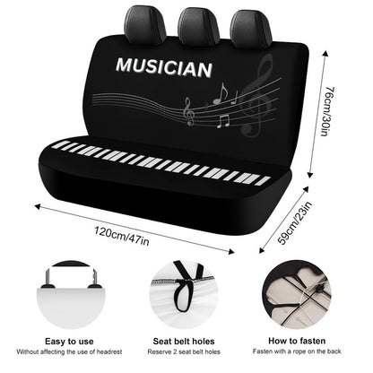 Back Seat Cover for Cars-MUSICIAN