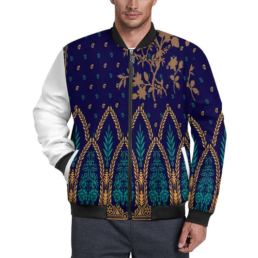 180gsm Zipper Bomber Jacket BMJ (All-Over Printing)