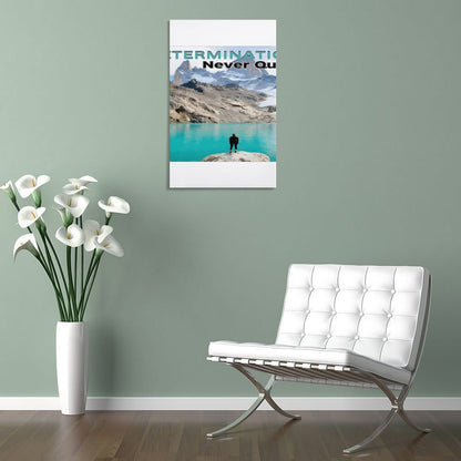 Framed Wooden Poster Hanging (Vertical 2:3)-8x12 inch
