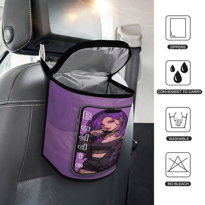 Collapsible Car Trash Bin