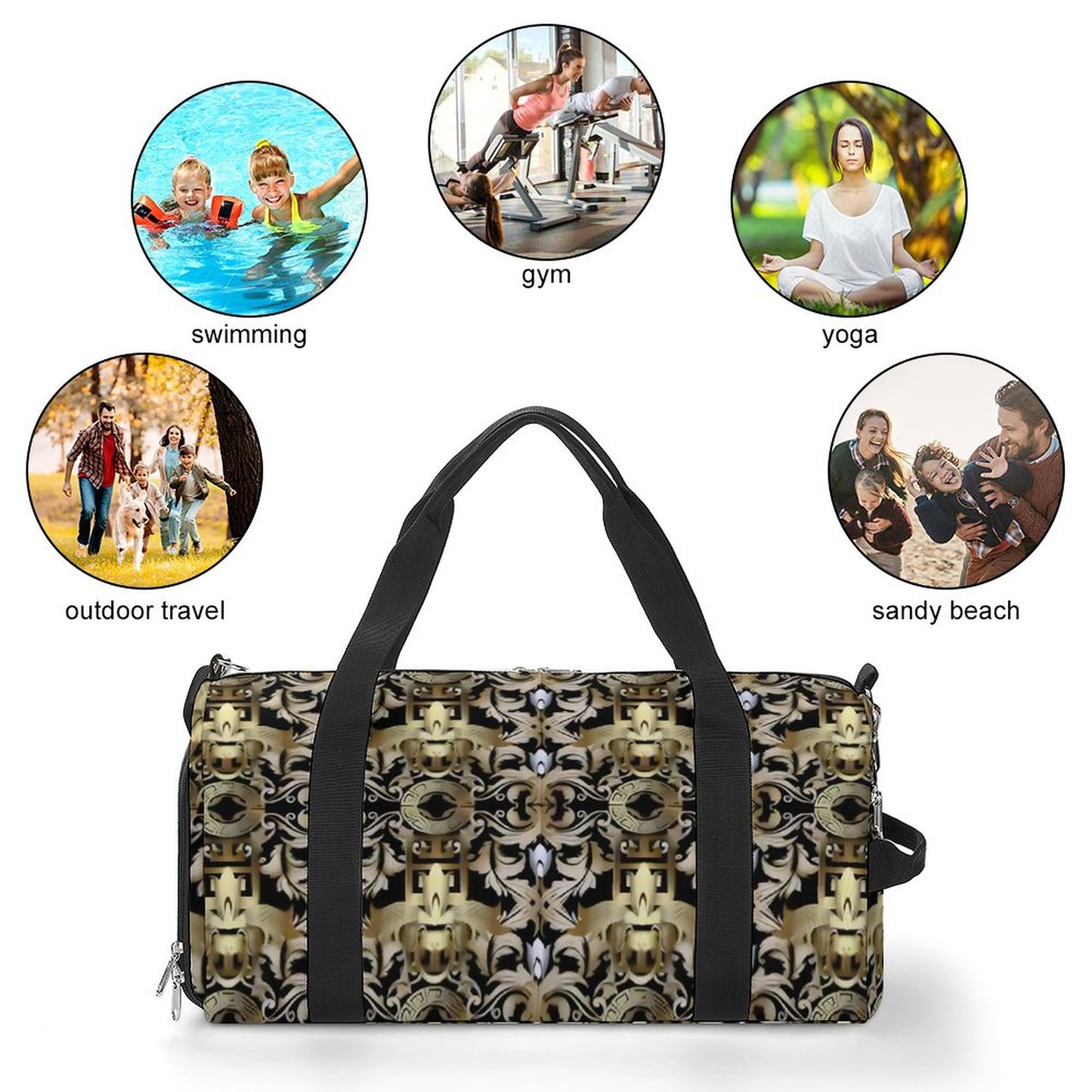 Gym bag A017 Large Capacity Sports Duffel