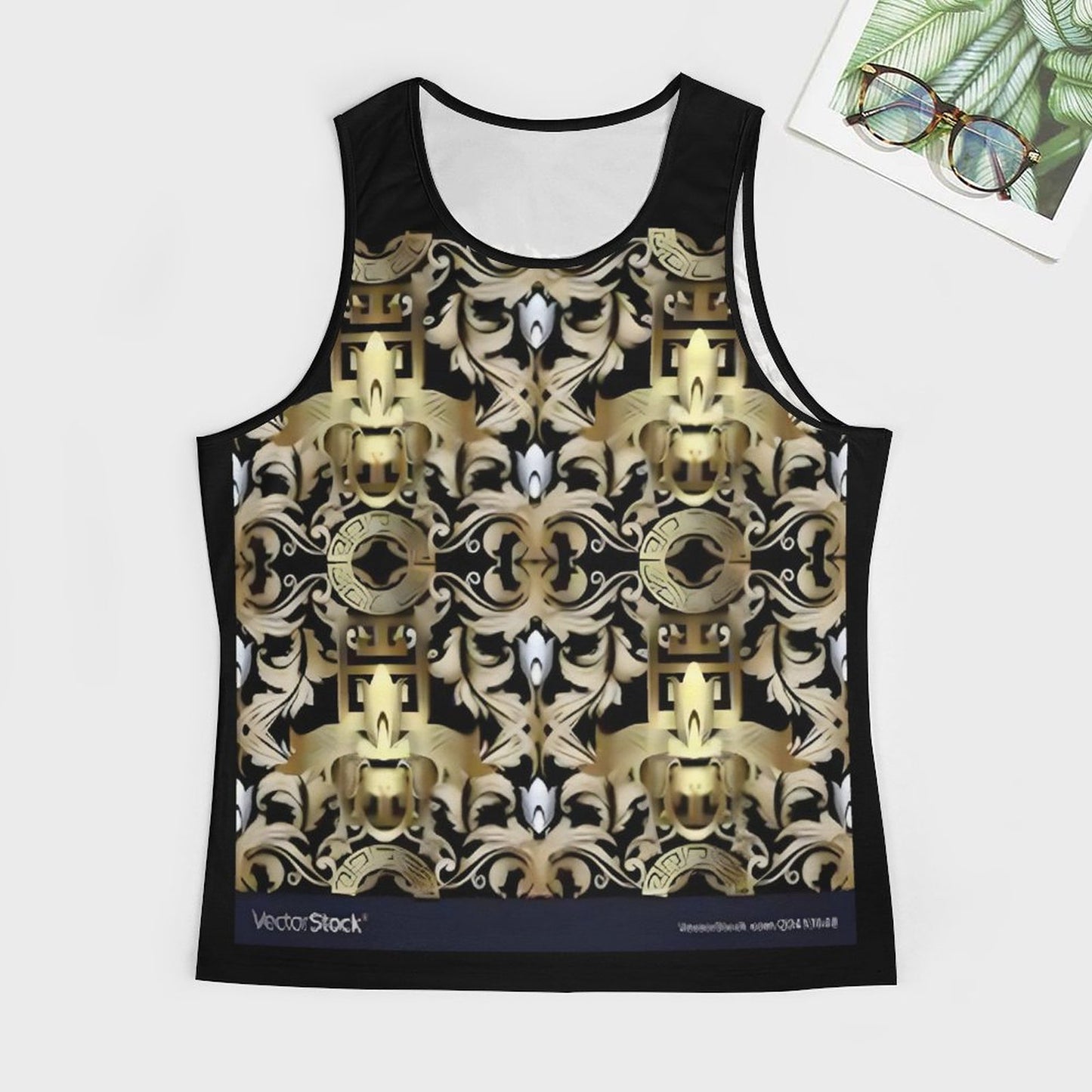 Men's Next Level Tank Top BKREV1 (All-Over Printing)