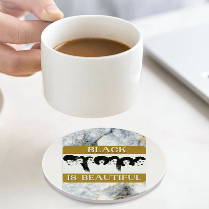Round Ceramic Coaster