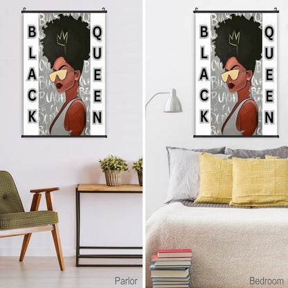 Canvas Hanging Poster with Scrolls-16"x24"/ 40x60cm