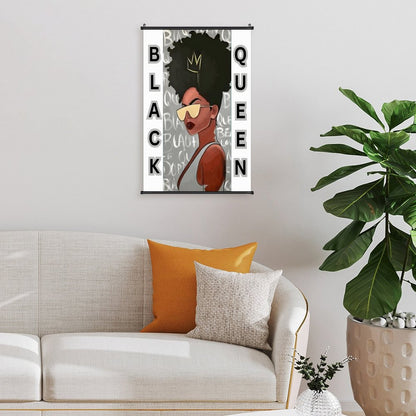 Canvas Hanging Poster with Scrolls-16"x24"/ 40x60cm