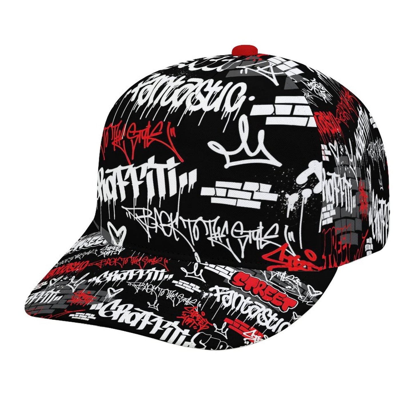 Bent Fitted Cap (All-Over Printing)
