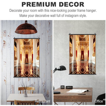 Canvas Hanging Poster with Scrolls-16"x24"/ 40x60cm