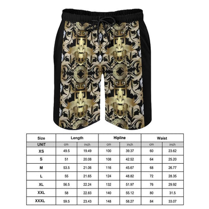 Men's Beach Shorts with Pockets