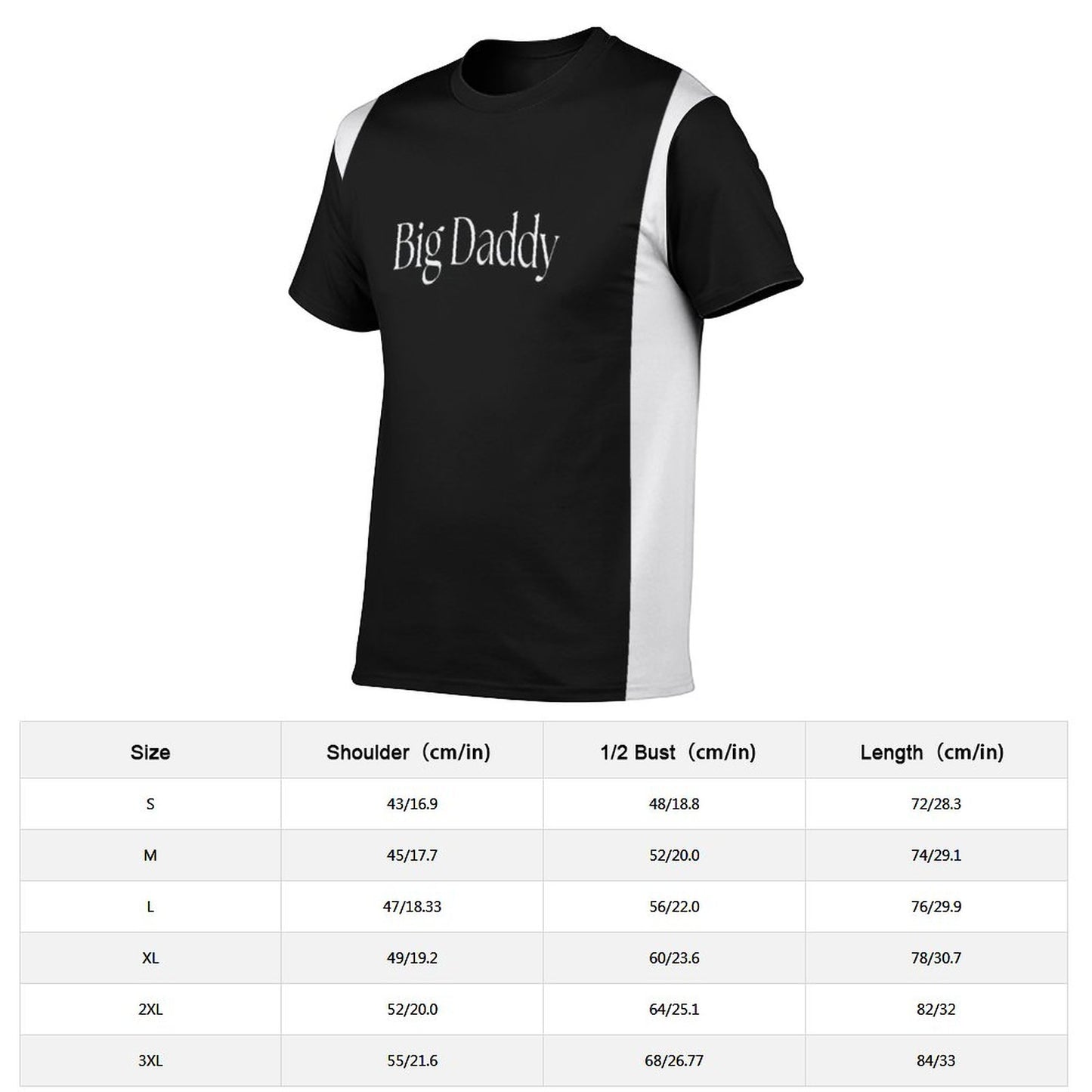 Men's Short Sleeve T-Shirt-BIG DADDY