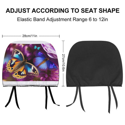 Custom Car Headrest Covers