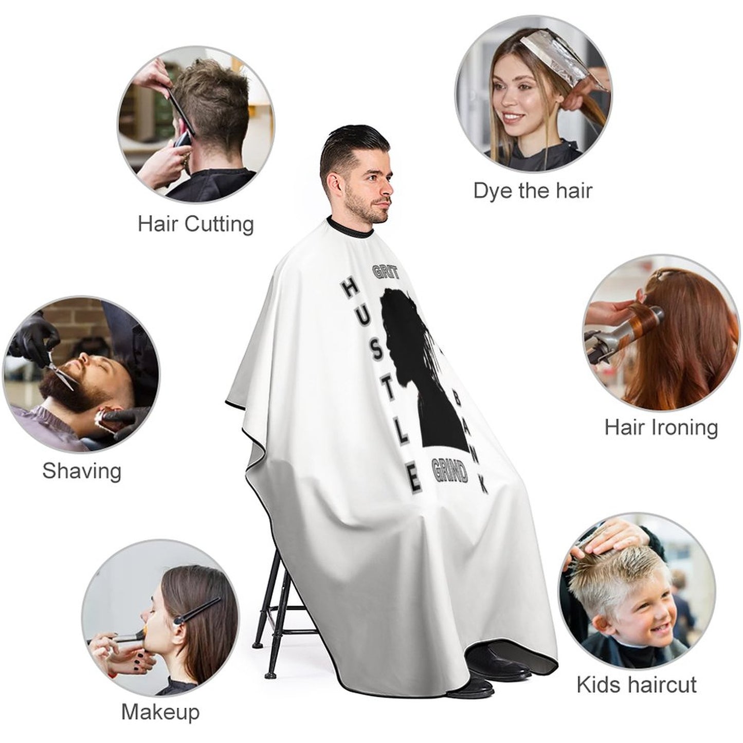 Adult Custom Barber Cape