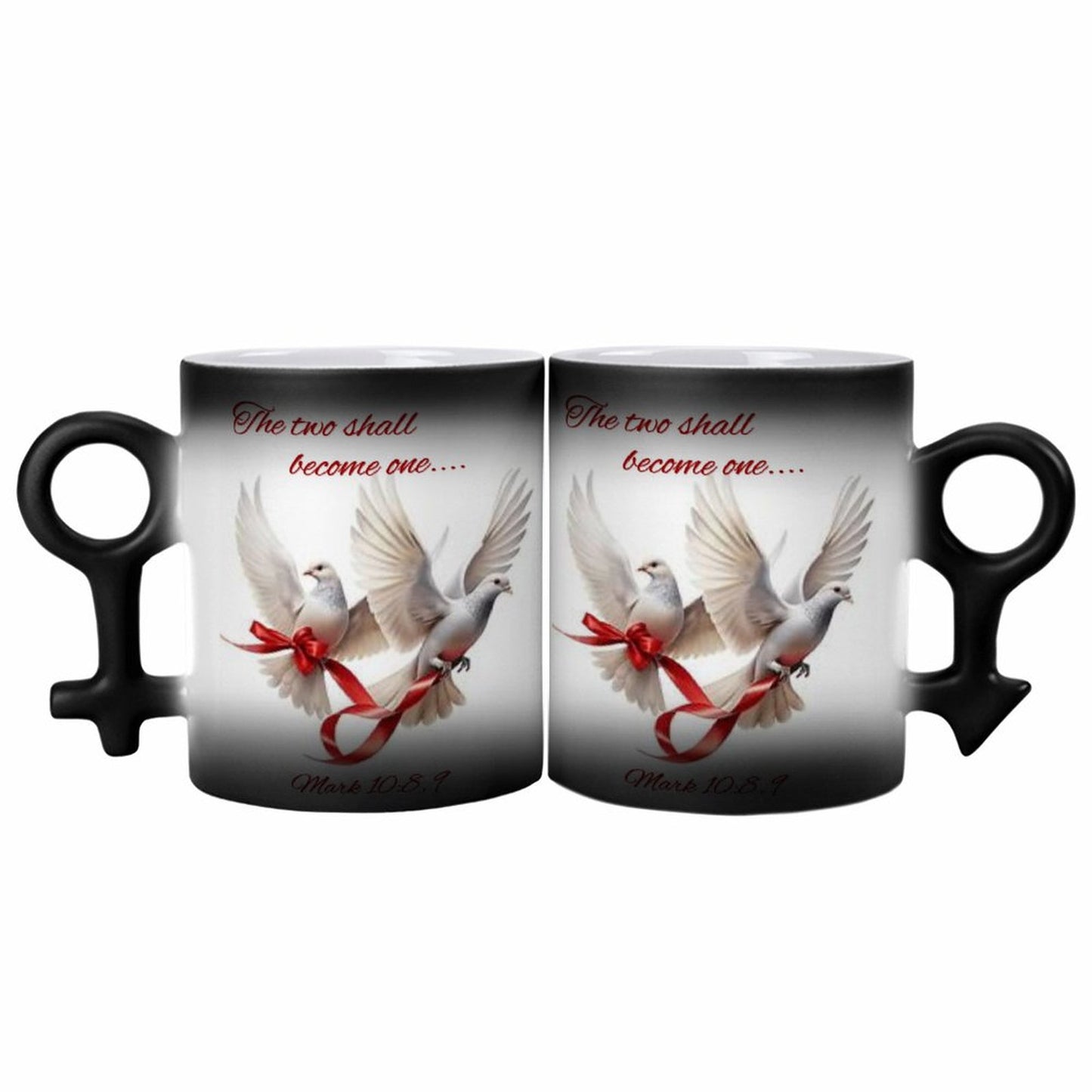Couple Symbol Color-Changing Mug(One-sided Printing)