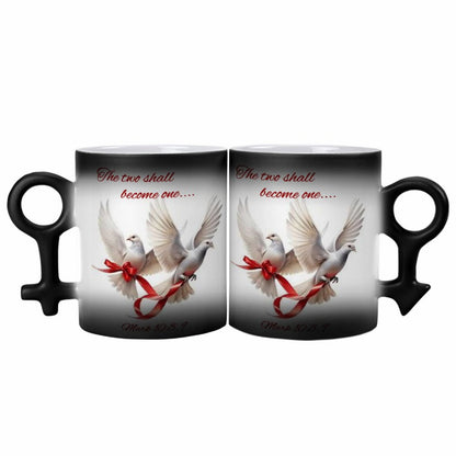 Couple Symbol Color-Changing Mug(One-sided Printing)