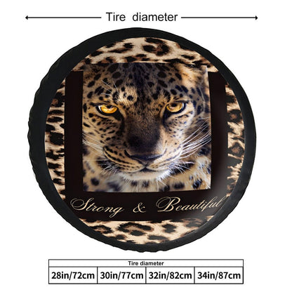 Leather Tire Cover(One-sided Printing)