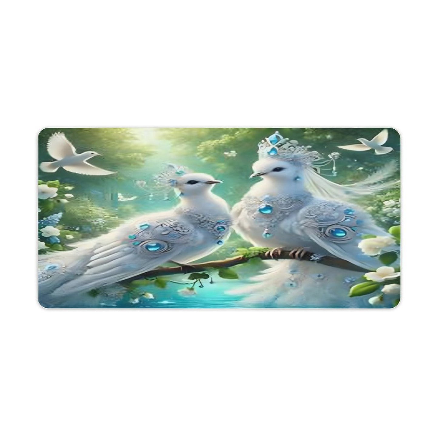 Large Desk Pad Protector without Stitched Edges-12''×24''/ 30x60cm