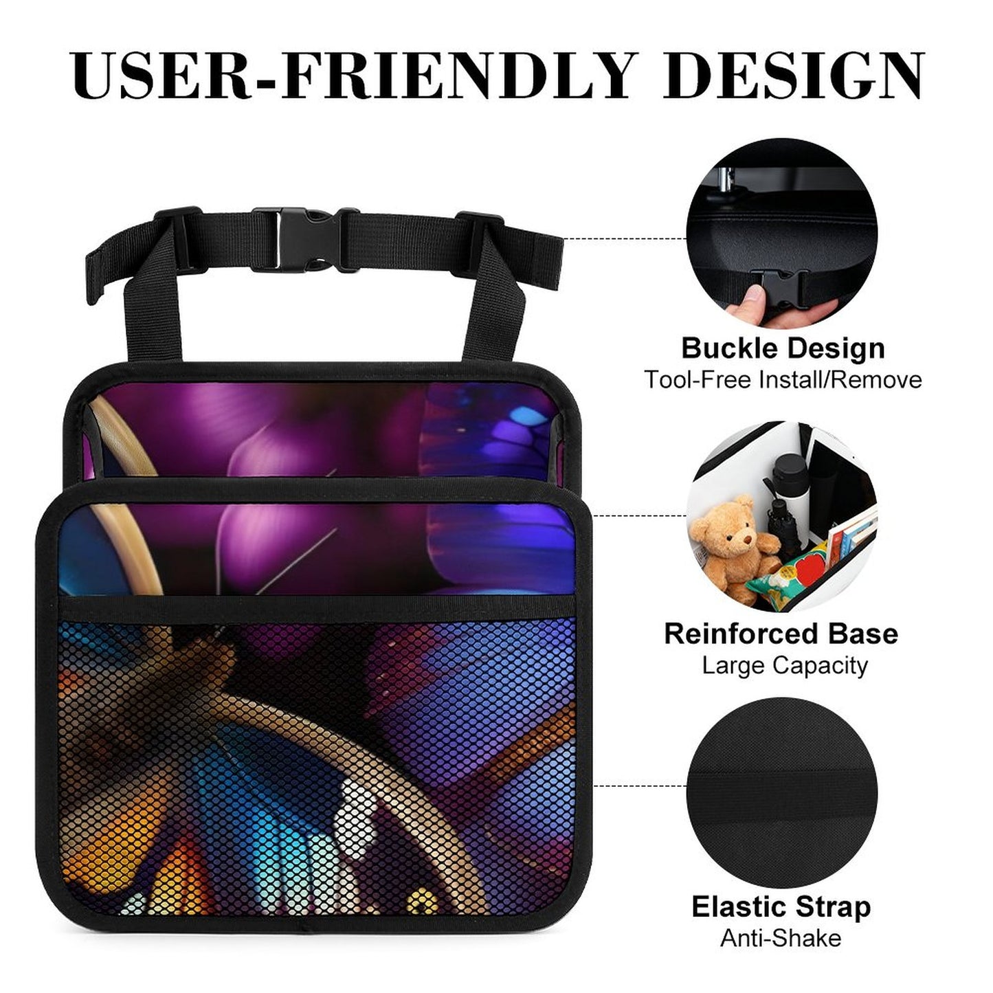 Car Seat Storage Bag(All-Over Printing)
