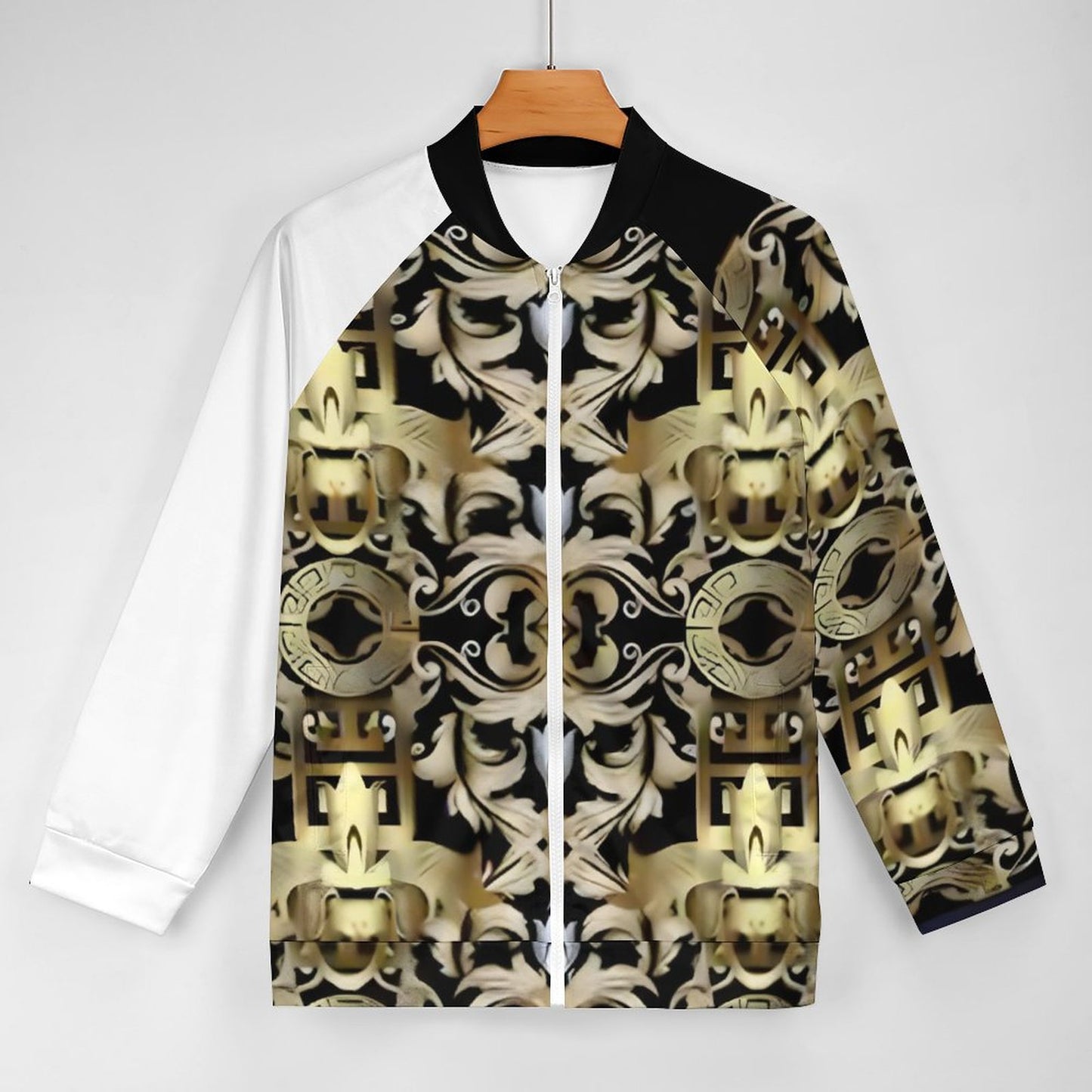 Raglan Zip-up Shirt WY10 (All-Over Printing)