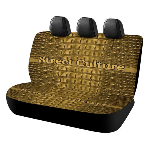 STREET CULTURE Alligator Back Seat Cover for Cars (high quality softness)