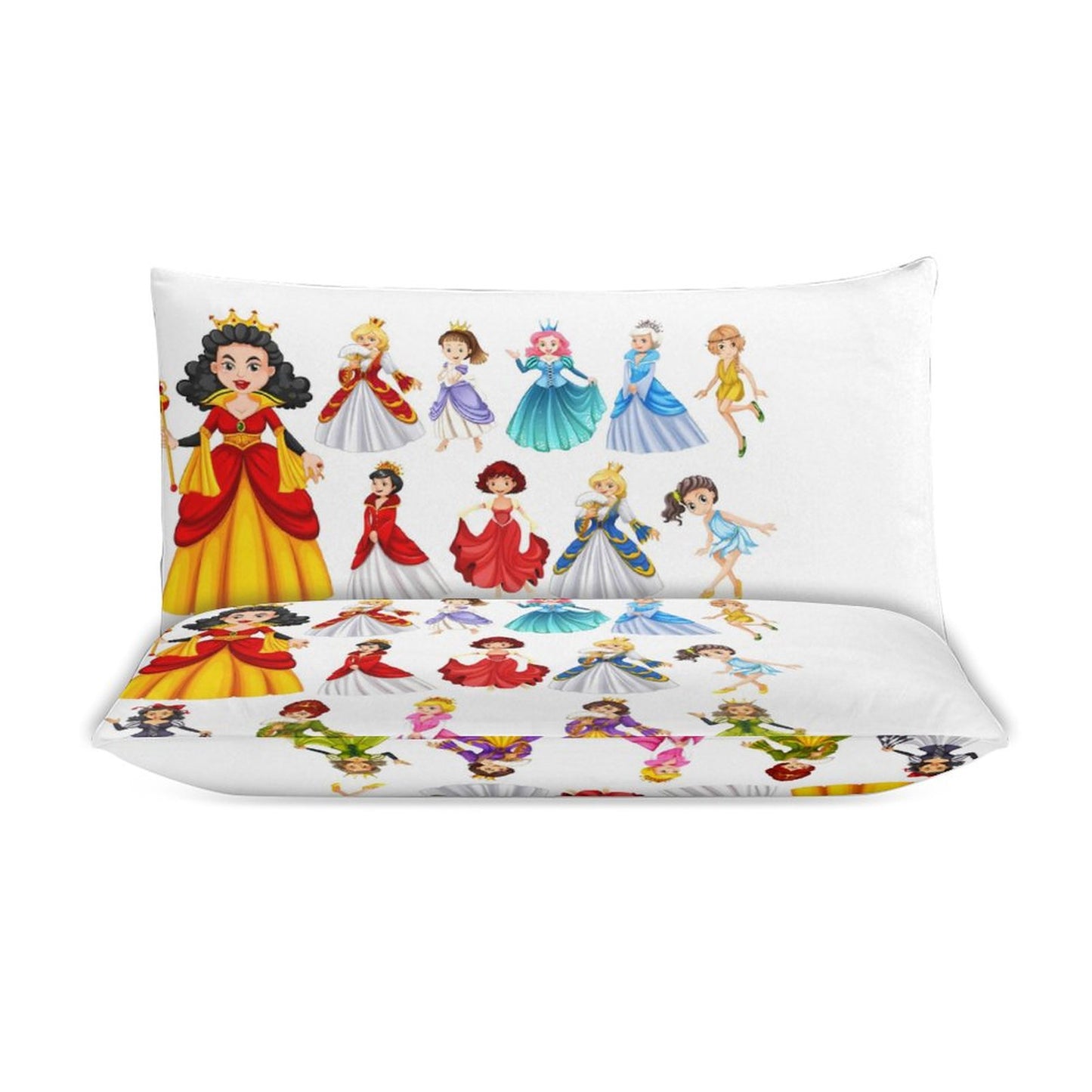 3-Piece Bedding Set-86"×70"/ 218×177cm (Dual-sidede Printing)