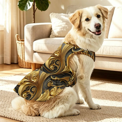 Plus Size Pet Ruffled Dress
