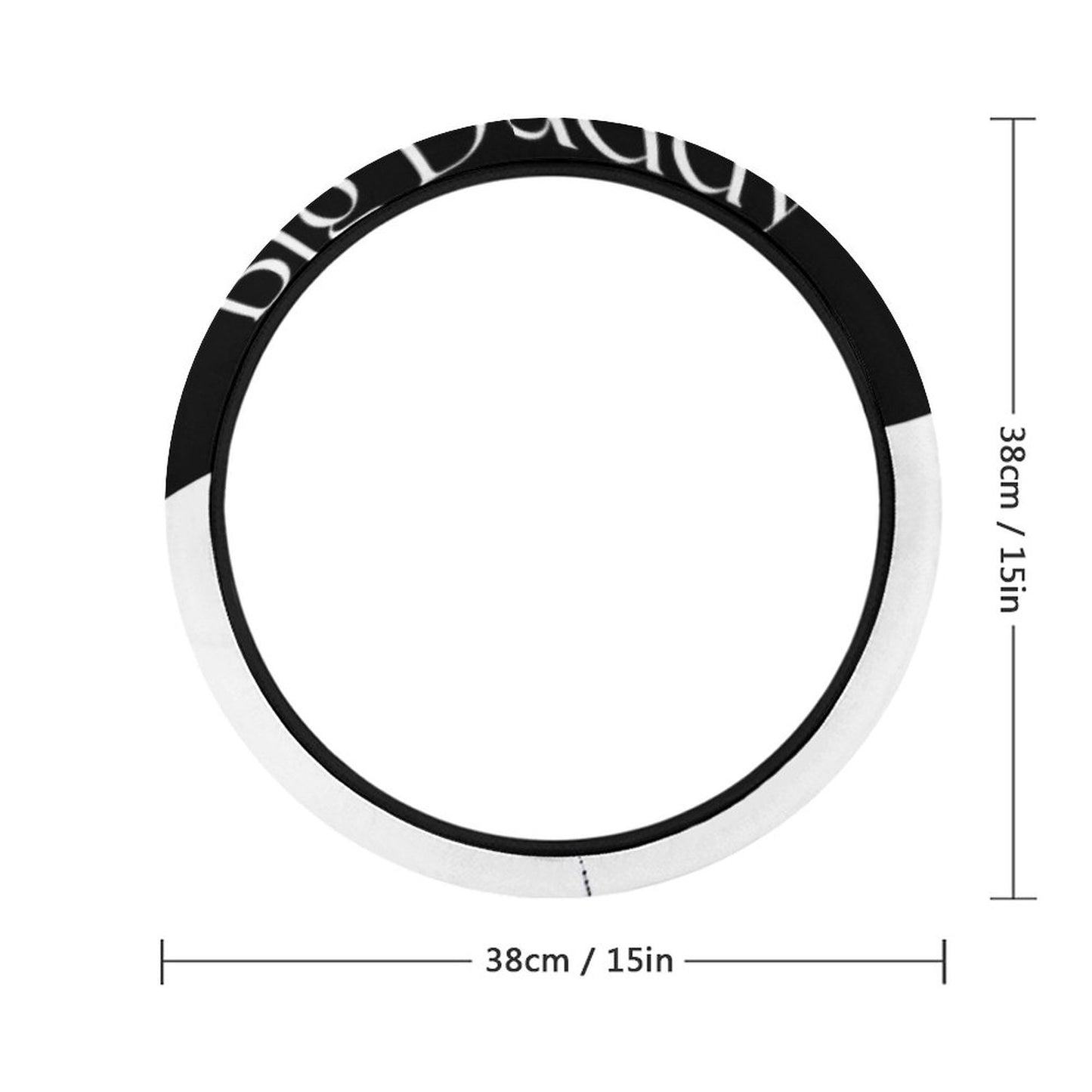 Car Steering Wheel Neoprene Cover-BIG DADDY