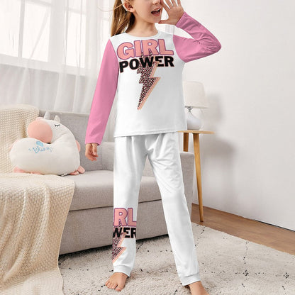 Long Sleeve Girls Nightwear JTZ (All-Over Printing)
