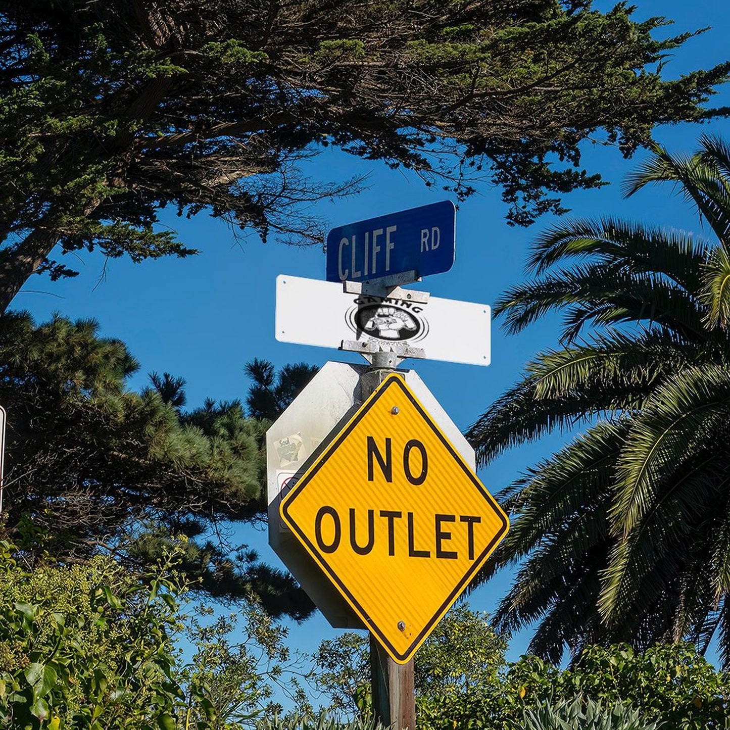 Slim Metal Tin Sign