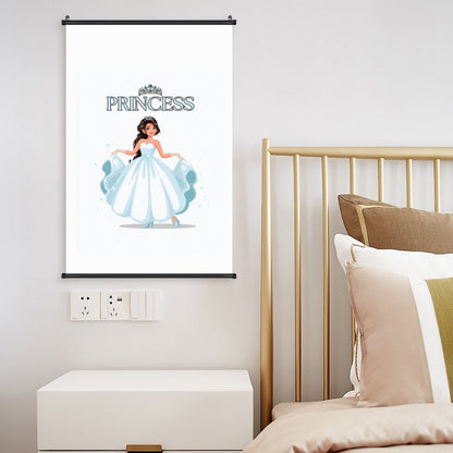 Canvas Hanging Poster with Scrolls-16"x24"/ 40x60cm