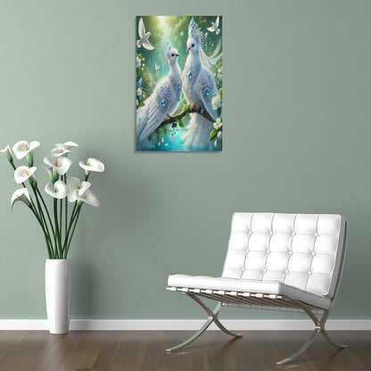 Framed Wooden Poster Hanging (Vertical 2:3)-8x12 inch