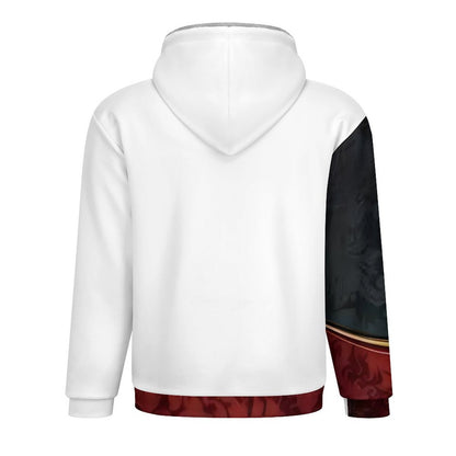 230gsm Full Zip up Hoodie with Plush Lining WZIP (All-Over Printing)
