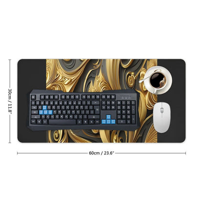 Large Desk Pad Protector without Stitched Edges-12''×24''/ 30x60cm
