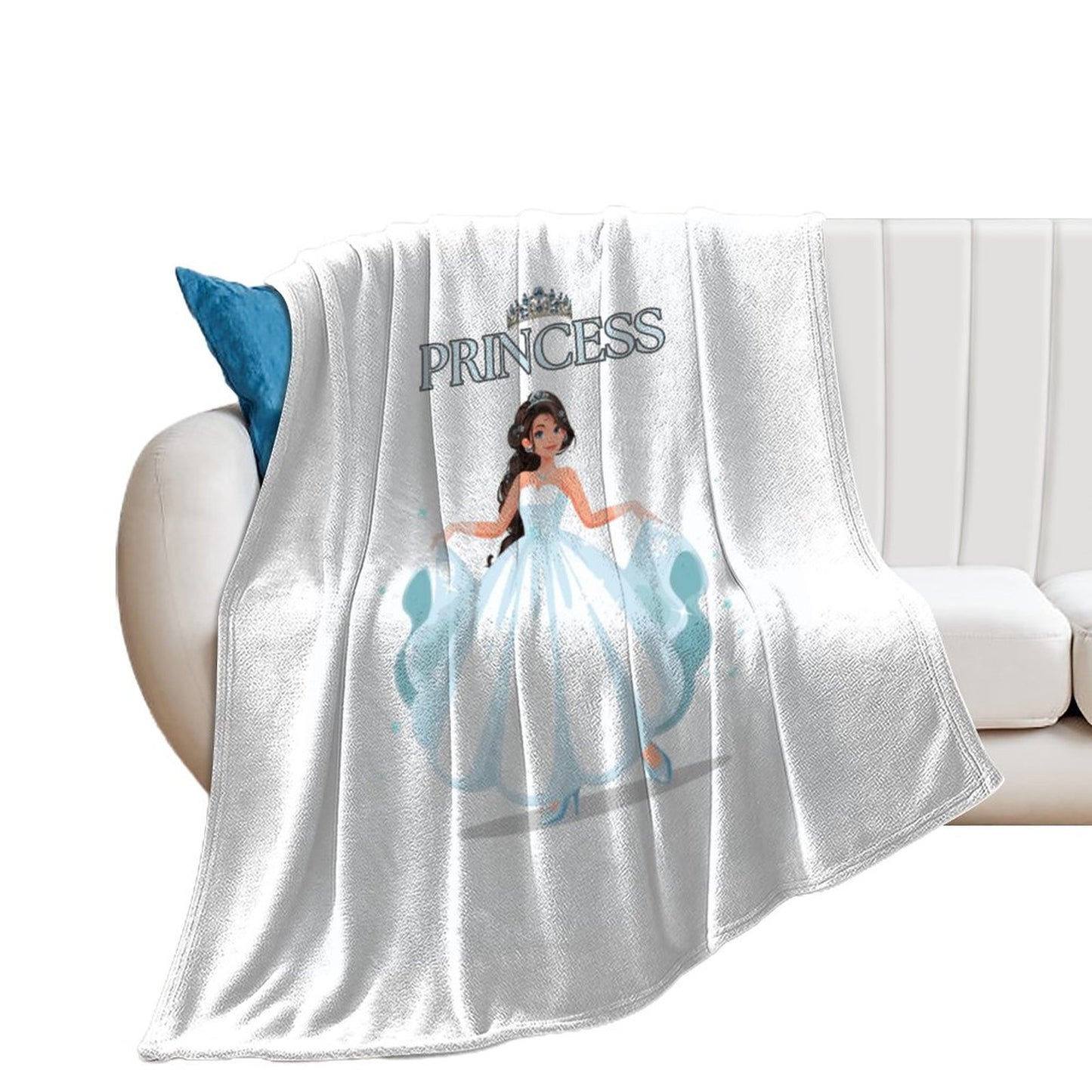 250gsm Flannel Throw Blanket-60"x80"