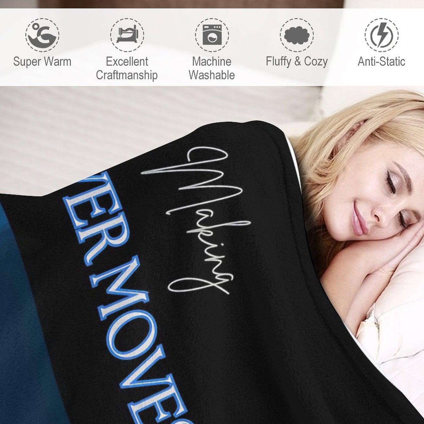 280gsm Flannel Blanket-50"x60" (Dual-sided Printing)