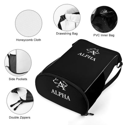 Waffle Cloth Sprots Drawstring Bag (Multi-Sites)