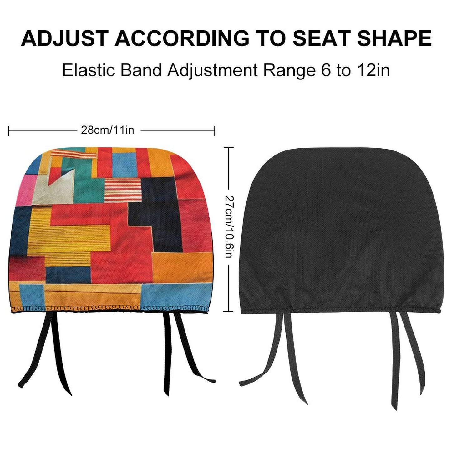 Custom Car Headrest Covers