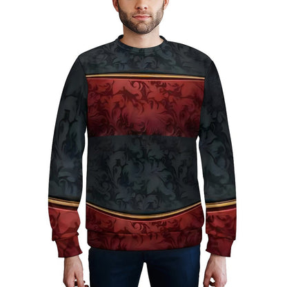 250gsm Round Neck Men's Sweatshirt 4T35 (All-Over Printing)