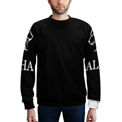 250gsm Round Neck Men's Sweatshirt 4T35 (All-Over Printing)
