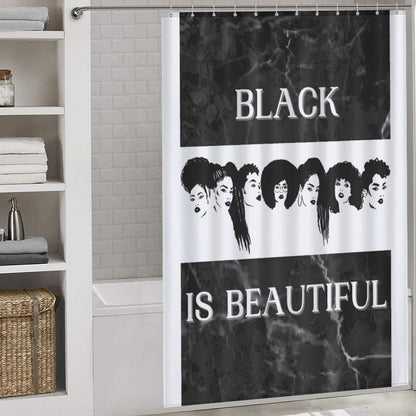 Flower Shower Curtain-66x72Inch (168x183cm)