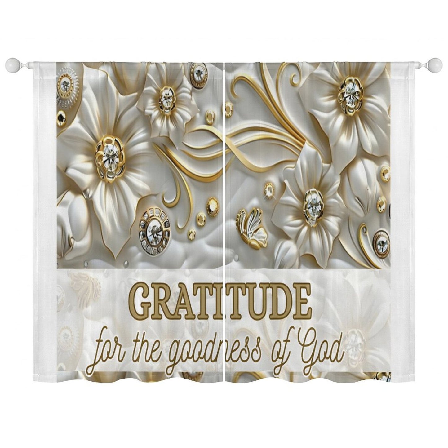 Sheer Curtain(All-Over Printing)