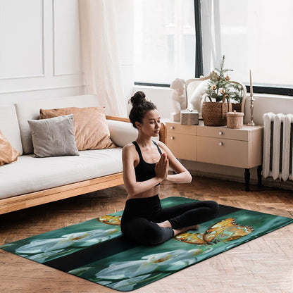 Coral Velvet Floor Mat for Home (5X3') 60"x40"-YOU ARE ENOUGH