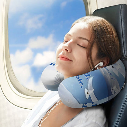 Neck Pillow for Restful Journeys-BELIEVE