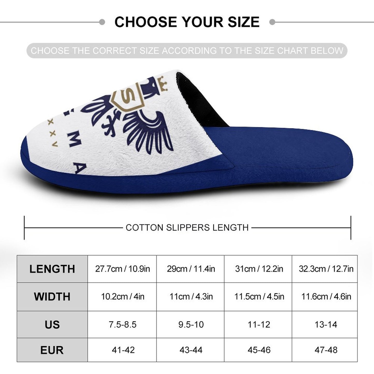 Flannel Men's Cotton Slippers