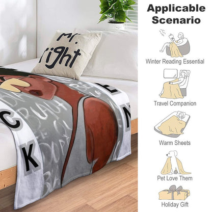 280gsm Flannel Blanket (One-sided Printing)-40"×50"