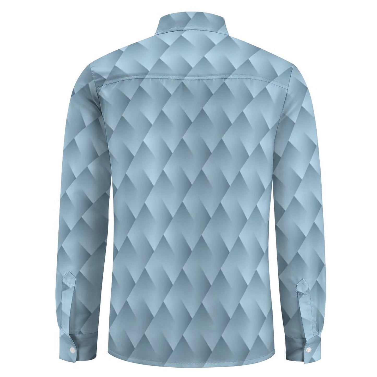 Men's Long Sleeve Shirt with Pocket LS (All-Over Printing)