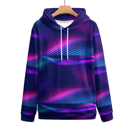 MULTICOLOR Men's Cool Hoodie with Double-layer Cap-SMALL-6XL